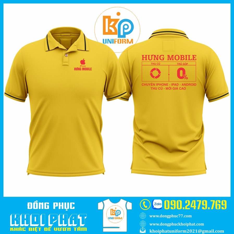 Đồng phục Polo ngành dịch vụ 2