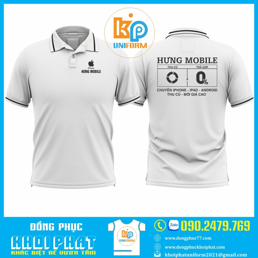 Đồng phục Polo ngành dịch vụ 3