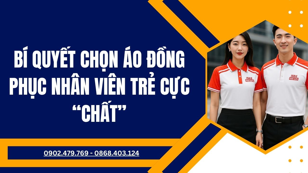Bí quyết chọn áo đồng phục nhân viên trẻ cực “chất”