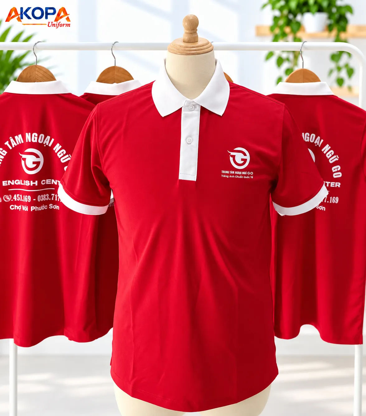 In áo polo theo yêu cầu cho công ty – Miễn phí thiết kế