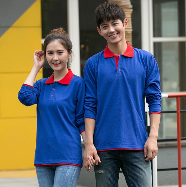 Mẫu áo thun đồng phục tay dài đẹp cho công ty hiện đại