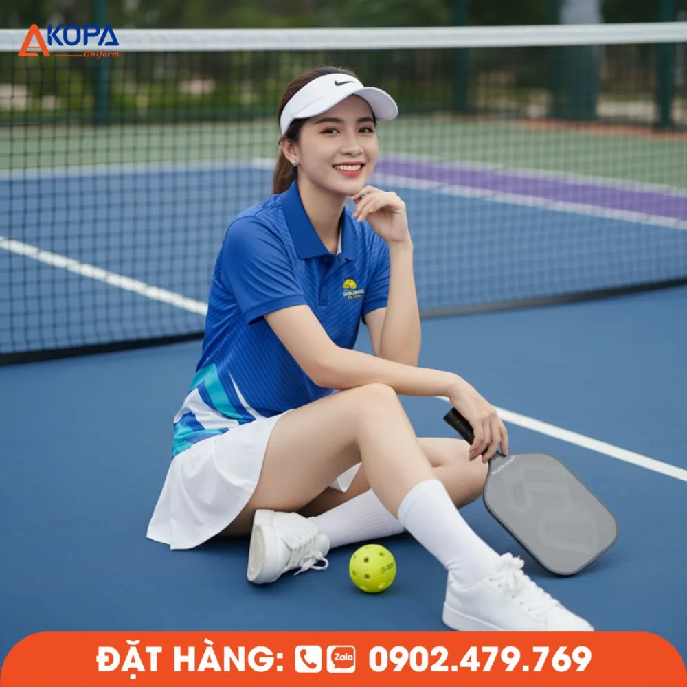 Xưởng May Đồng Phục Pickleball Nữ Đẹp, Giá Tốt Giao Tận Nơi