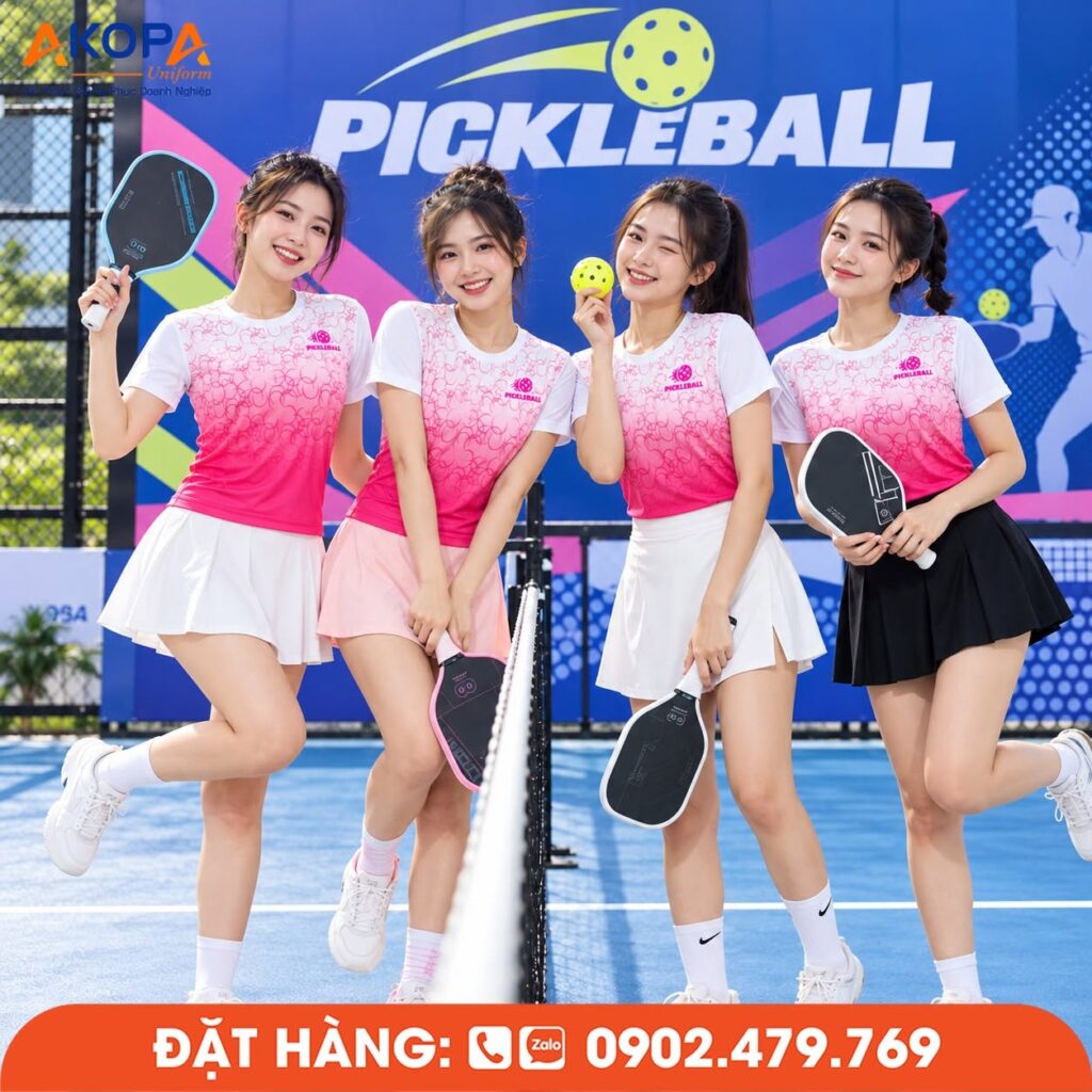Mẫu áo đồng phục pickleball – AKOPA