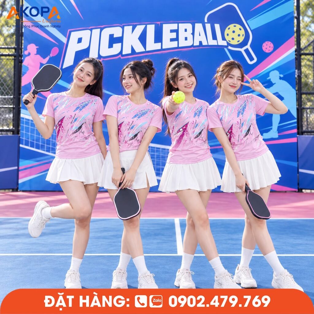 Mẫu áo đồng phục pickleball – AKOPA