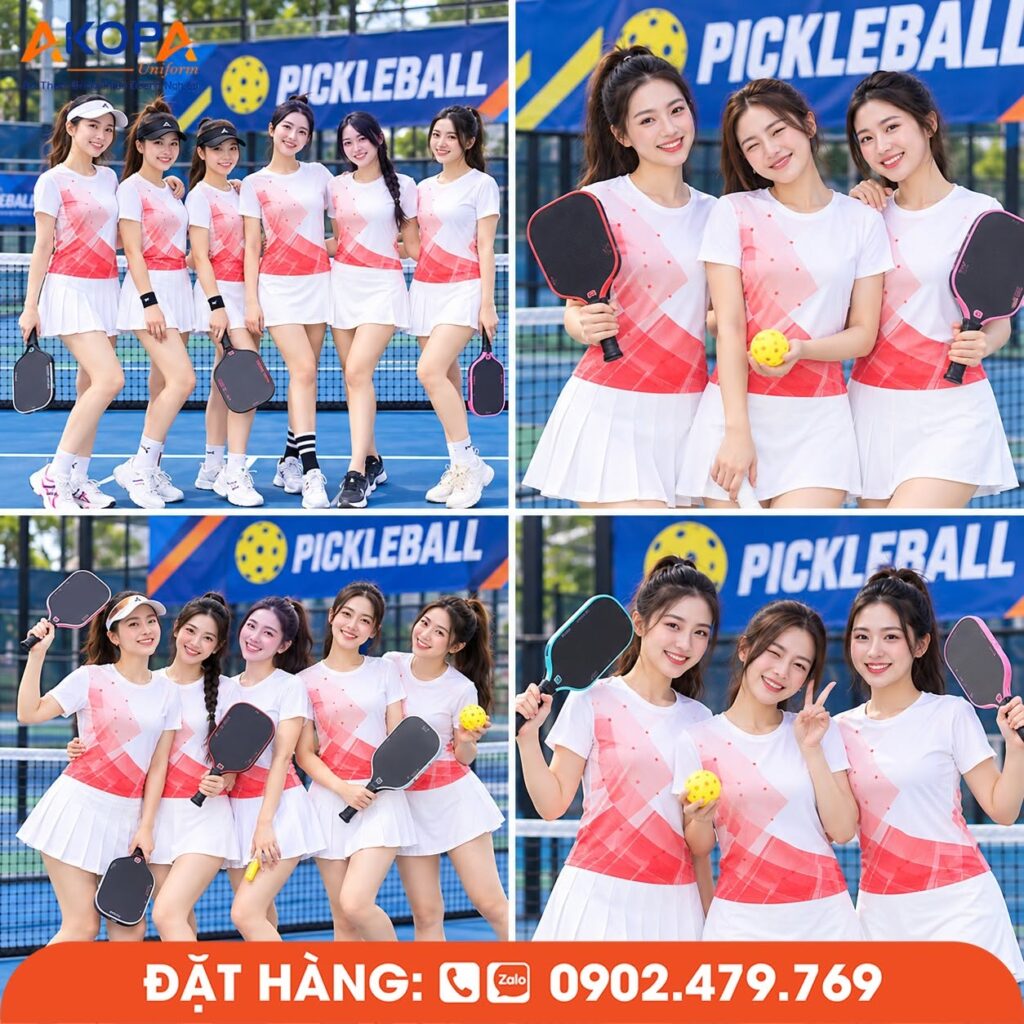 Mẫu áo đồng phục pickleball – AKOPA