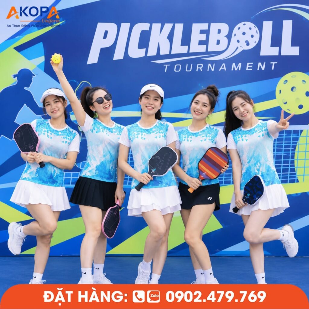 Mẫu áo đồng phục pickleball – AKOPA