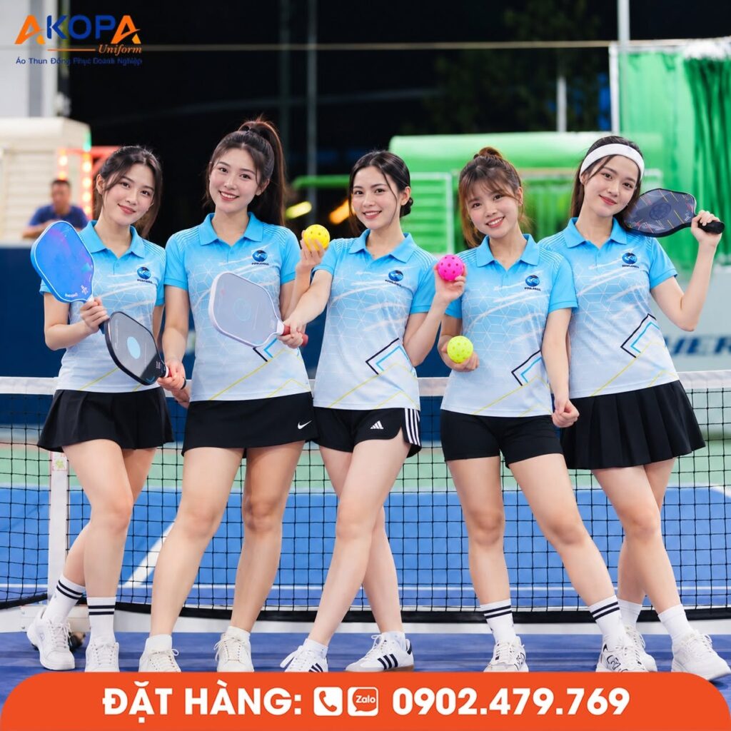 Mẫu áo đồng phục pickleball – AKOPA