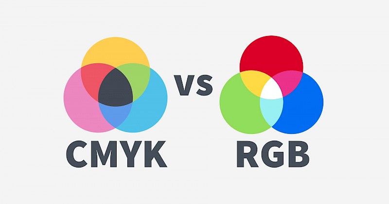 khác biệt màu RGB và màu CMYK của logo